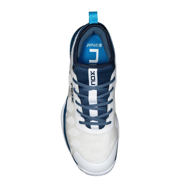 Padel shoes NOX NERBO White Blue 2024 white #Color_White