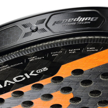 Padel racket Bullpadel Hack 03 2024 Paquito Navarro Pro