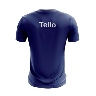 T-shirt Bullpadel Hexagon TL Juan Tello blue #Color_Blue