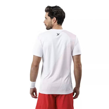 Padel T-shirt Drop Shot Airam Jmd T white #Color_White