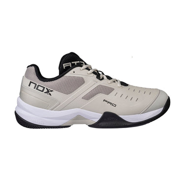 Padel shoes NOX AT10 PRO Silver Birch Black 2026 grey #Color_Grey
