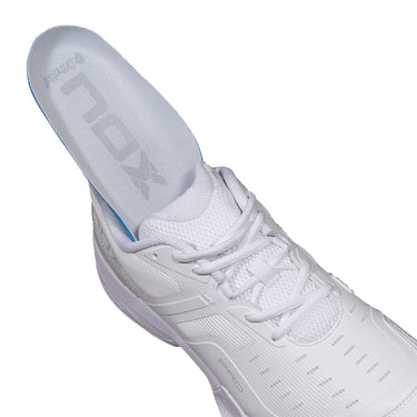 Padel shoes NOX AT10 PRO White Grey 2026 AGUSTIN TAPIA white #Color_White