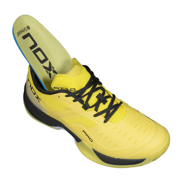 Padel shoes NOX AT10 PRO Summer Sun Black 2026 yellow #Color_Yellow
