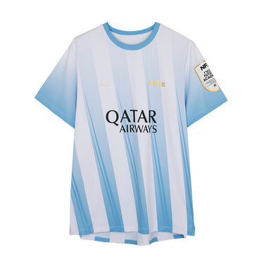 Padel T-shirt Nox AT10 Light Agustin Tapia 2026 white #Color_White