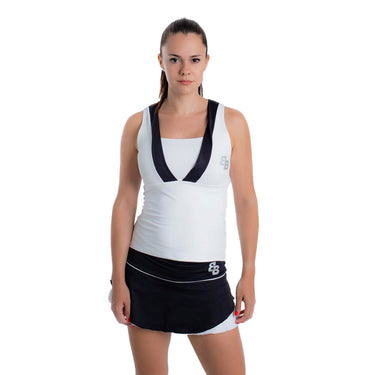 Padel skirt Belen Berbel Bali white #Color_White