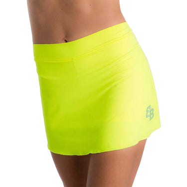 Padel skirt Belen Berbel Basica Recta Fluor yellow #Color_Yellow