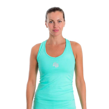 Padel T-shirt Belen Berbel Basica Pico Green blue #Color_Blue