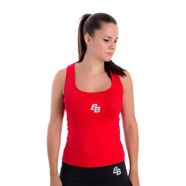 Padel T-shirt Belen Berbel Basica red #Color_Red