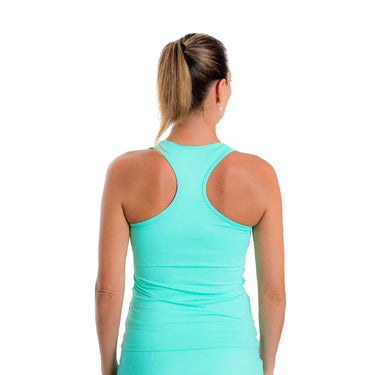 Padel T-shirt Belen Berbel Basica Pico Green blue #Color_Blue