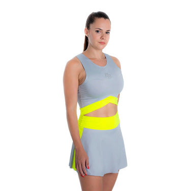 Padel skirt Belen Berbel Bora grey #Color_Grey