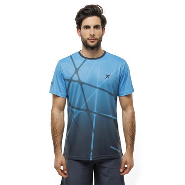 Padel T-shirt Drop Shot Bruno T blue #Color_Blue