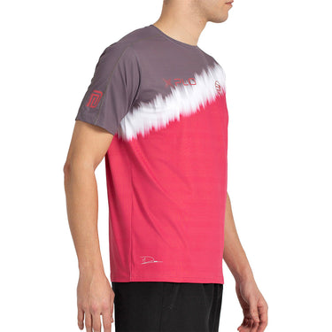 Padel T-shirt men's Bullpadel Martín Di Nenno 25I T red #Color_Red