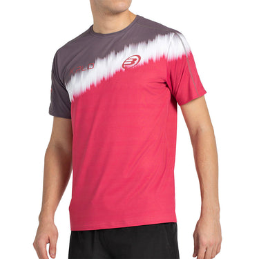 Padel T-shirt men's Bullpadel Martín Di Nenno 25I T red #Color_Red