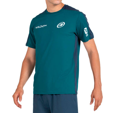 Padel T-shirt Bullpadel Paquito Navarro 25I T dark green #Color_Dark Green