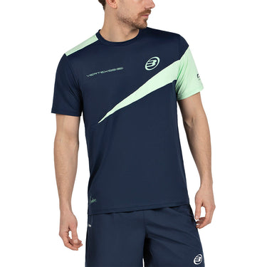 Padel T-shirt men's Bullpadel Pablo Cardona 26V T dark blue #Color_Dark Blue