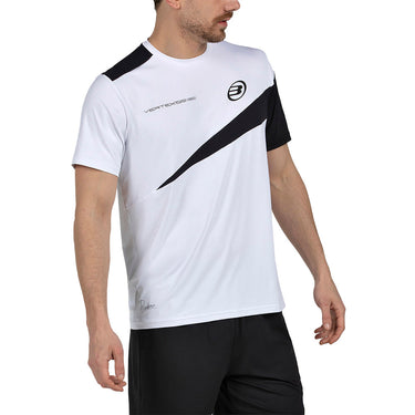Padel T-shirt men's Bullpadel Pablo Cardona 26V T white #Color_White