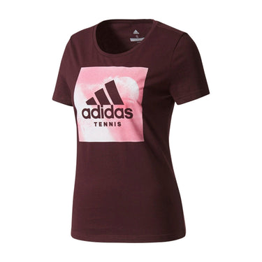 Padel T-shirt Adidas Category Ten W red #Color_Red