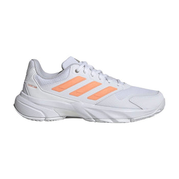 Padel shoes Adidas Courtjam Control 3 W /Orange SS26 white #Color_White