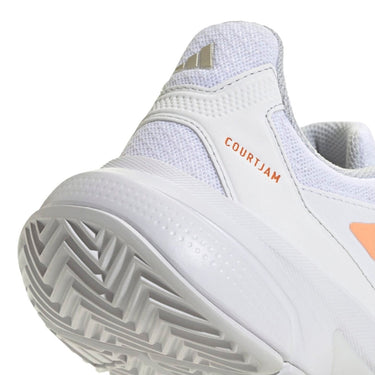 Padel shoes Adidas Courtjam Control 3 W /Orange SS26 white #Color_White