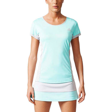 Padel T-shirt Adidas Court W blue #Color_Blue