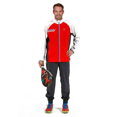 Padel product Drop Shot Crisol Tracksuit red #Color_Red