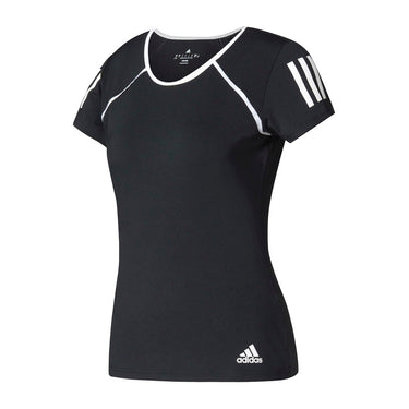 Padel T-shirt Adidas Club /White black #Color_Black