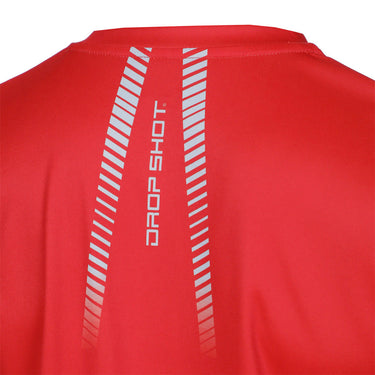Padel T-shirt Drop Shot Dailos T red #Color_Red