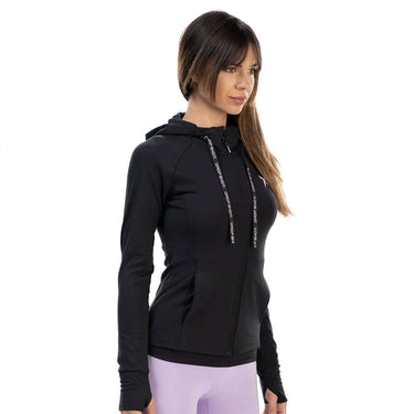 Padel T-shirt Drop Shot Dalia black #Color_Black