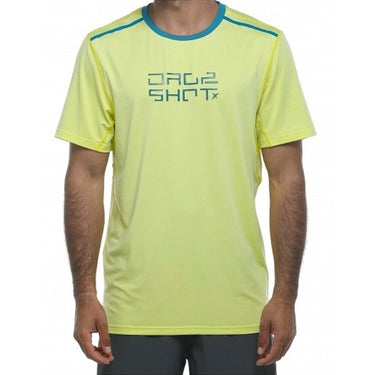 Padel T-shirt Drop Shot Drac T yellow #Color_Yellow