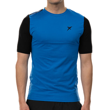 Padel T-shirt men's Drop Shot Aker SS25 Jon Sanz T blue #Color_Blue