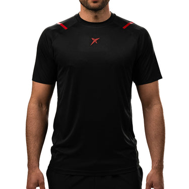 Padel T-shirt Drop Shot Fenix SS25 T black #Color_Black