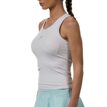 Padel T-shirt women's Drop Shot Opalo SS25 white #Color_White