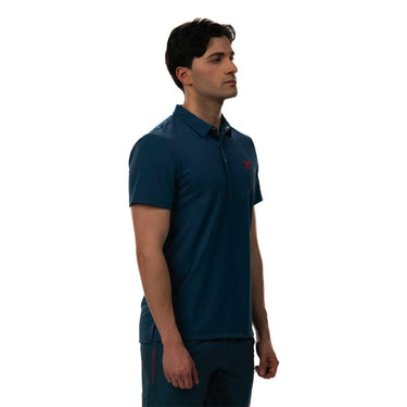 Padel T-shirt Drop Shot Egan blue #Color_Blue