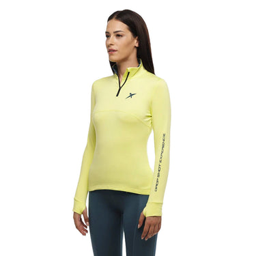 Padel T-shirt Drop Shot Famara yellow #Color_Yellow