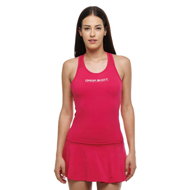 Padel T-shirt Drop Shot Fay T pink #Color_Pink