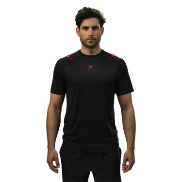Padel T-shirt Drop Shot Fenix T black #Color_Black