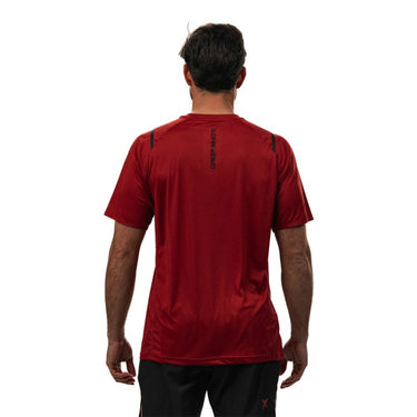Padel T-shirt Drop Shot Fenix T red #Color_Red