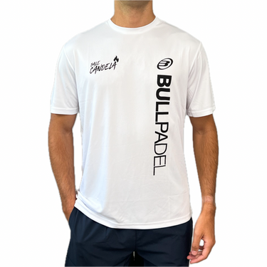 T-shirt Bullpadel Dale Candela PM white #Color_White