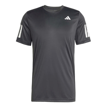 Padel T-shirt Adidas Club 3STR Ale Galán black #Color_Black