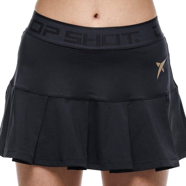 Padel skirt Drop Shot Maday black #Color_Black