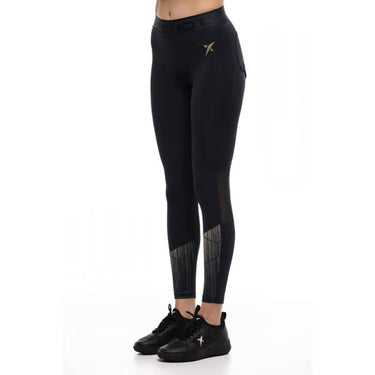 Padel leggings Drop Shot Maday black #Color_Black