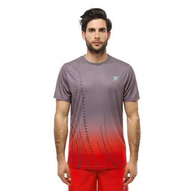 Padel T-shirt Drop Shot Naos T grey #Color_Grey