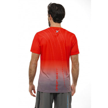 Padel T-shirt Drop Shot Naos T red #Color_Red