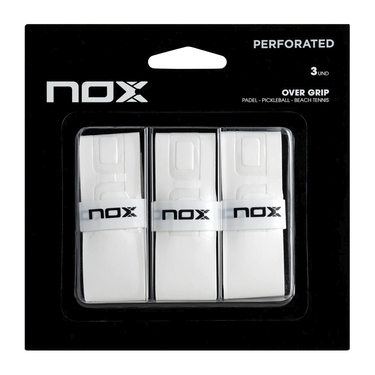 NOX PRO White Overgrips 3-Pack