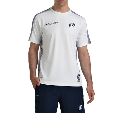 Padel T-shirt Bullpadel Paquito Navarro 26V T white #Color_White