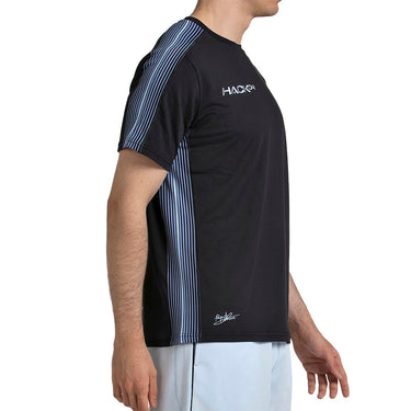 Padel T-shirt Bullpadel Paquito Navarro 26V T black #Color_Black