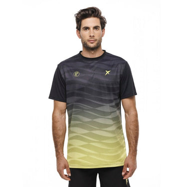 Padel T-shirt Drop Shot Rayco black #Color_Black