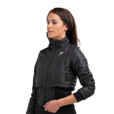 Padel jacket Drop Shot Romina black #Color_Black