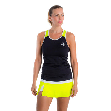 Padel skirt Belen Berbel Shanghai black #Color_Black