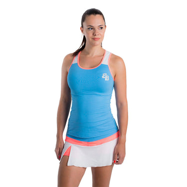 Padel skirt Belen Berbel Shanghai blue #Color_Blue